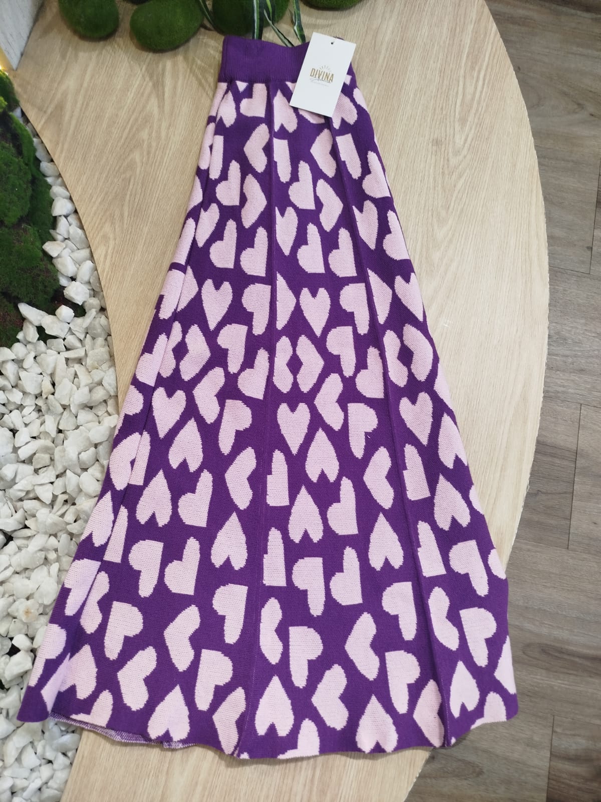 FALDA HILO VIOLETA