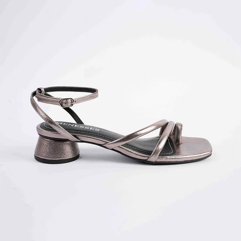 SANDALIAS LIMEÑA PLATA