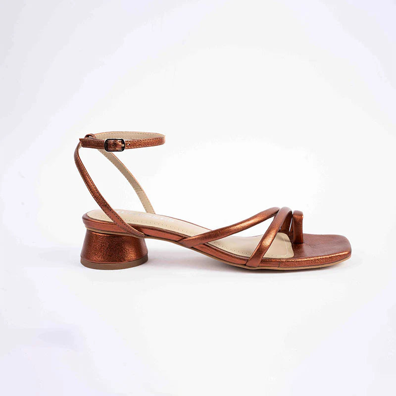 SANDALIA LIMEÑA COBRE