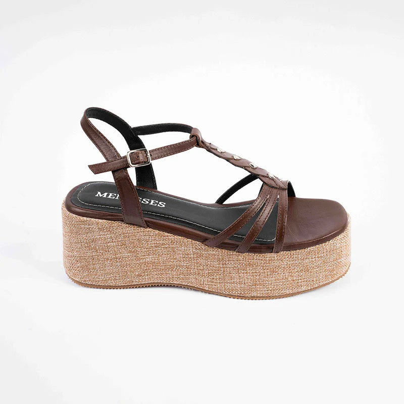 PLATAFORMA SUSPIRO CHOCOLATE