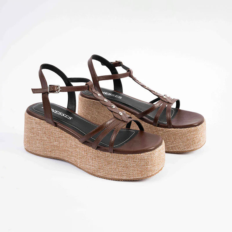 PLATAFORMA SUSPIRO CHOCOLATE