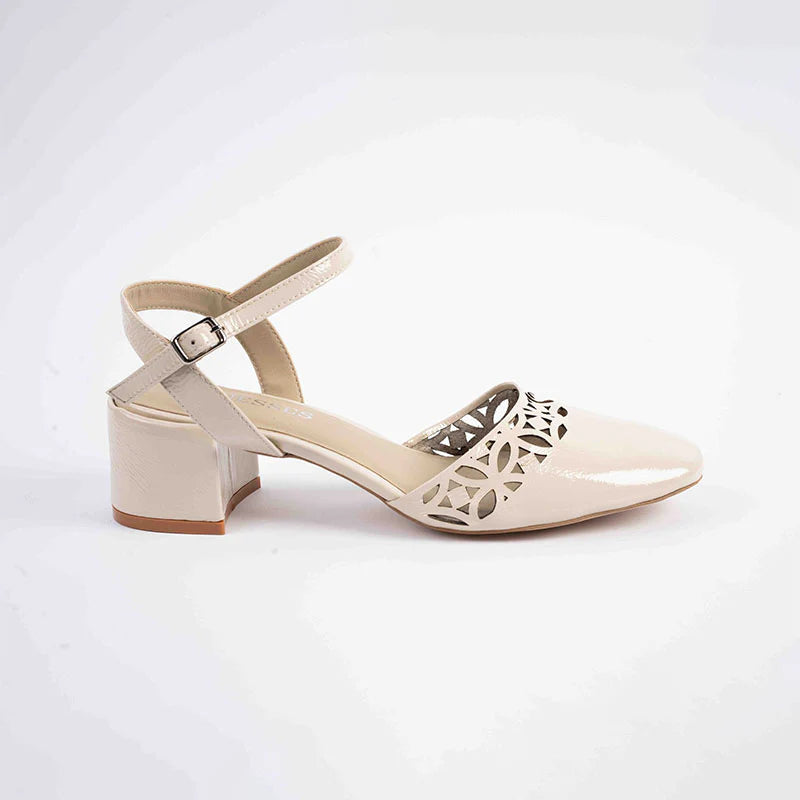 SANDALIA SANTA ROSA HUESO