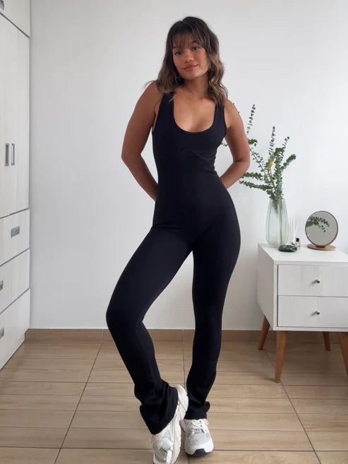 ENTERIZO SLIGTHLY FLARED NEGRO