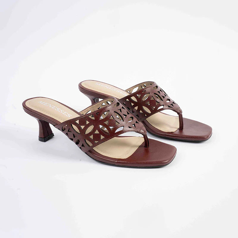 SANDALIAS TRADICIONES BURGUNDY