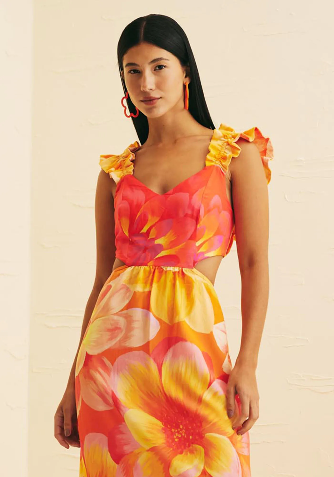 VESTIDO LARGO DALIA MEXICANA