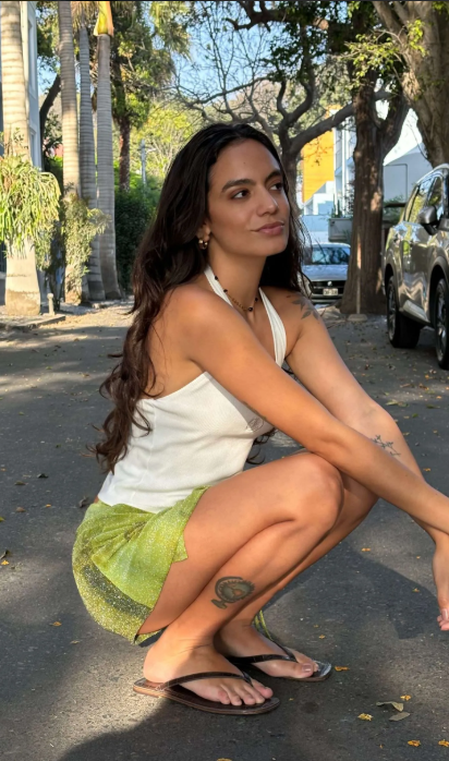 SHORT + FALDA ENVOLVENTE VERDE