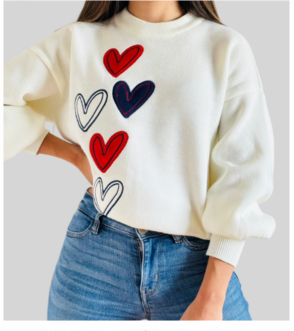 SWEATER CORAZÓN LATIDO