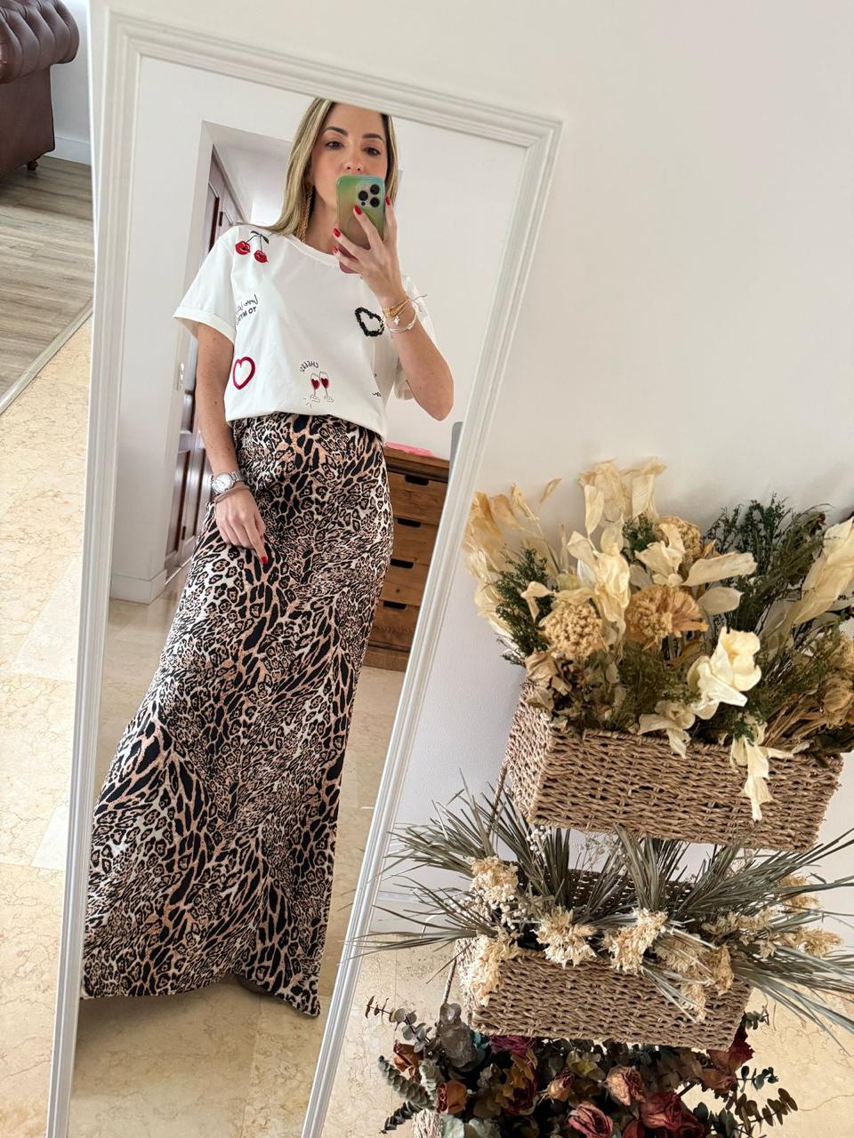 FALDA ANIMAL PRINT