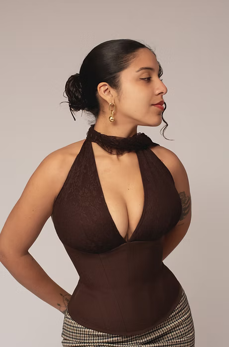 IRIS CORSET MOCHA