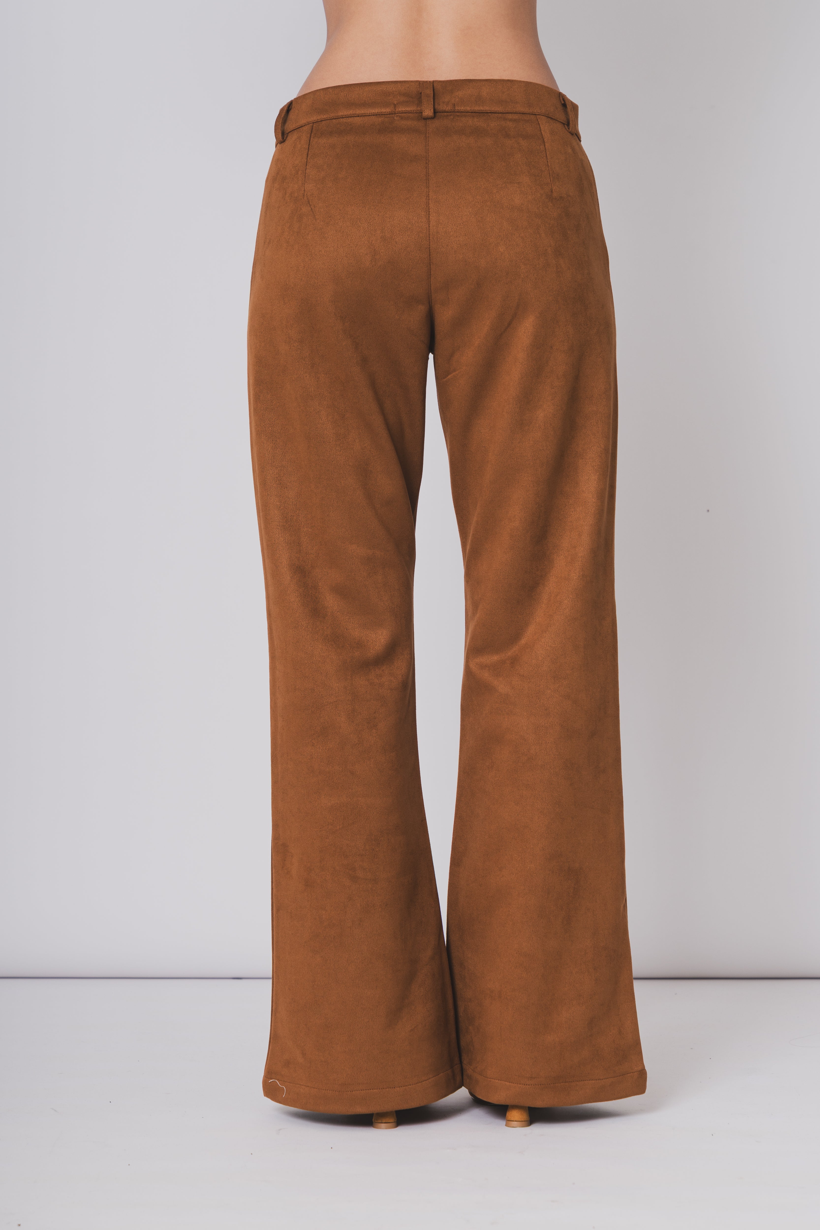 SUEDE TROUSERS
